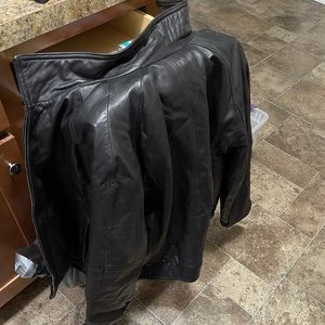 Leather jacket